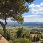 Toskana-Panorama, Volterra im Chianti-Gebiet Von Composer